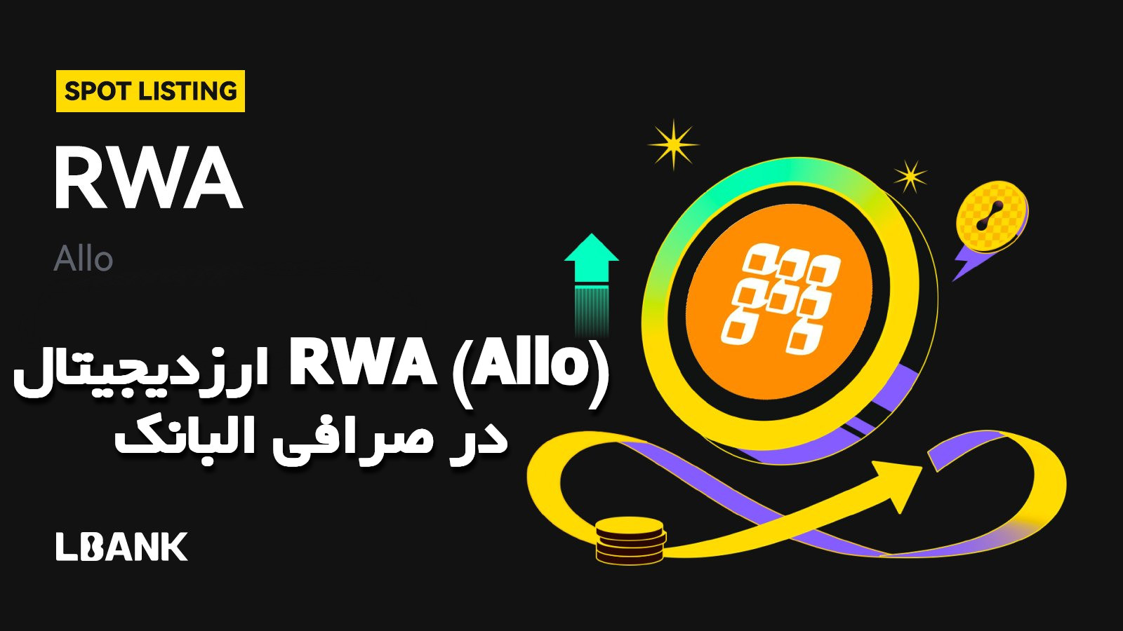ارزدیجیتال RWA (Allo) در صرافی البانک